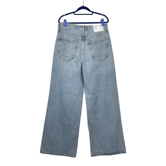 AGOLDE Dame Wide Leg Jeans in Conflict NWT - Picture 7 of 15